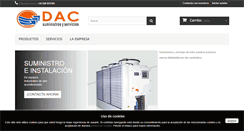 Desktop Screenshot of dacsuministros.com